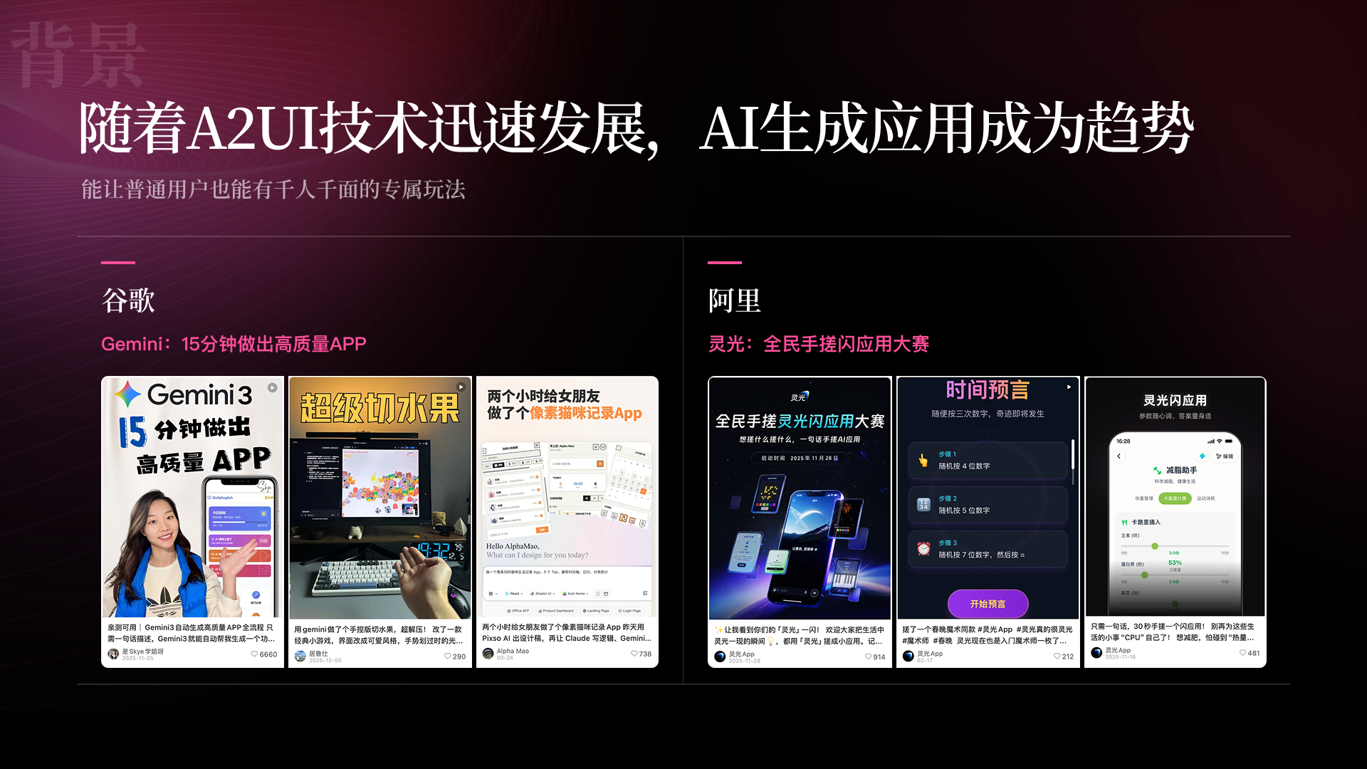 背屏 AI 生成应用项目案例第 3 页